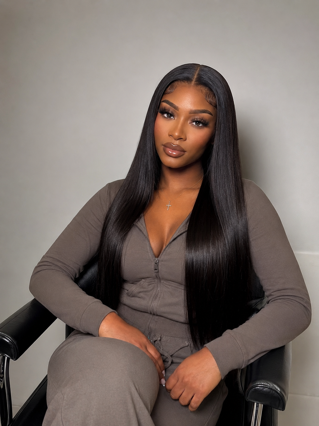 Premium Virgin Straight Wig Unit